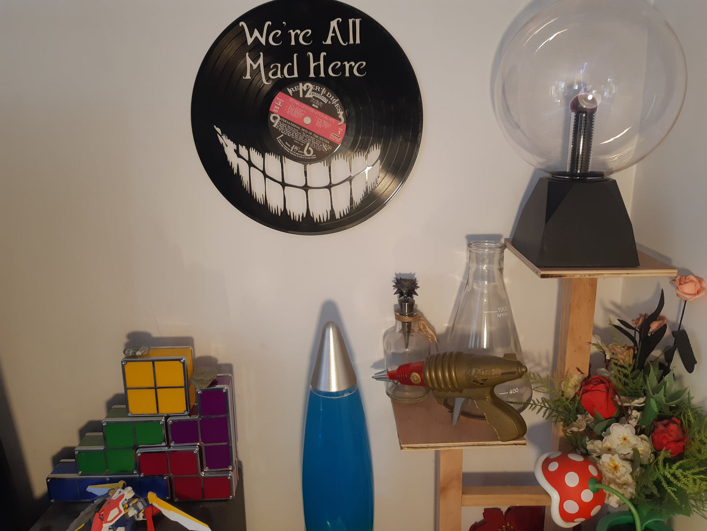 Alice in Wonderland Vinyl Display