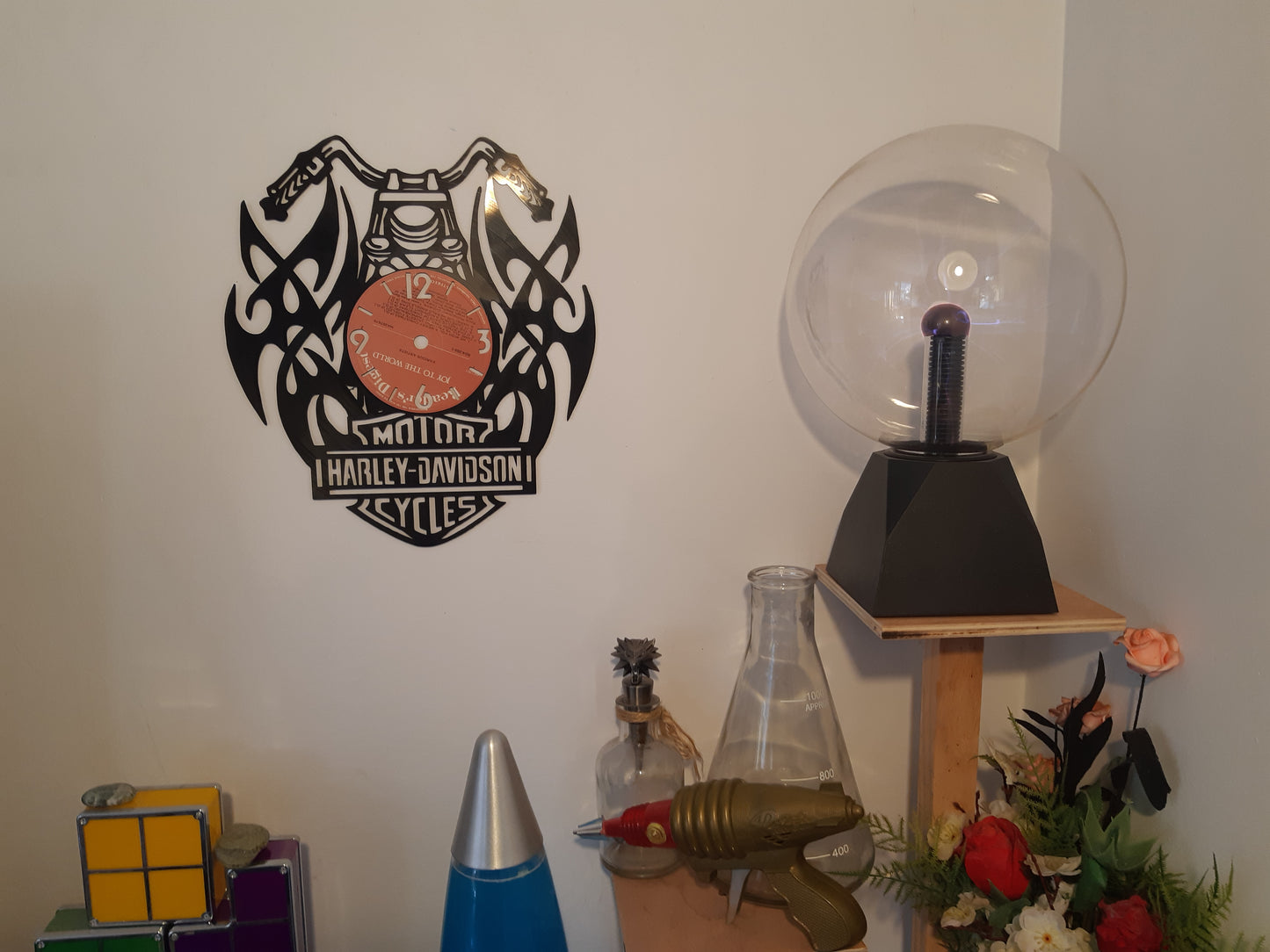 Harley Davidson Vinyl Display