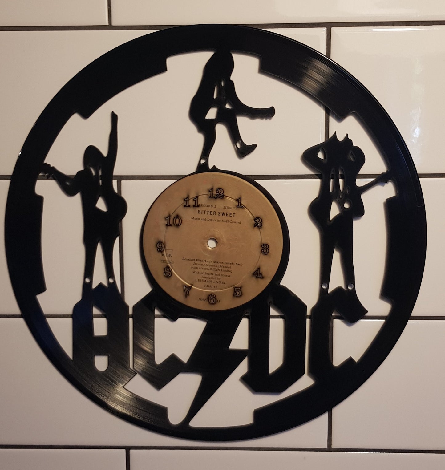 AC/DC Vinyl Display