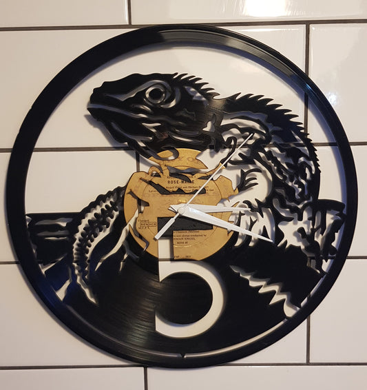 NZ 5c Coin (Tuatara) Vinyl Display