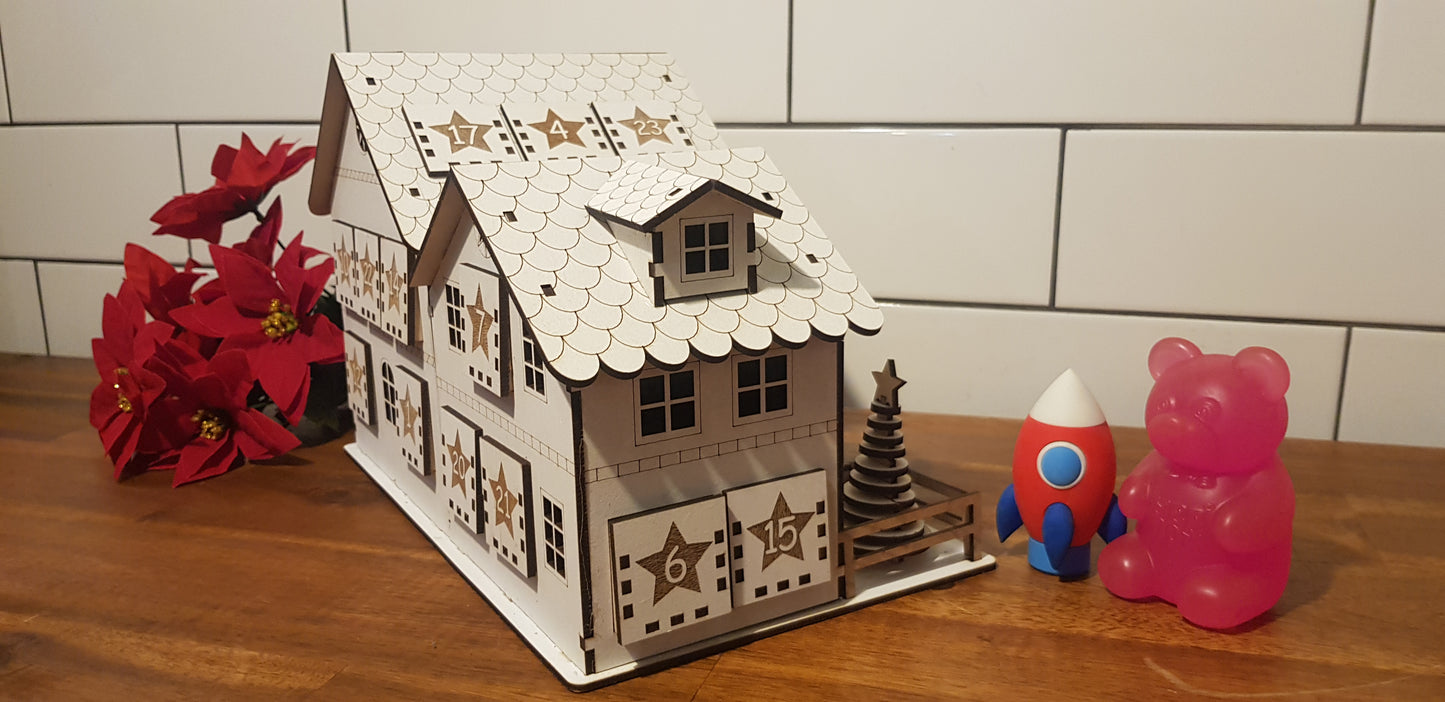 Classic Kiwiana Advent Calander (White)