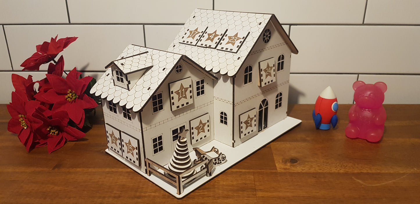 Classic Kiwiana Advent Calander (White)