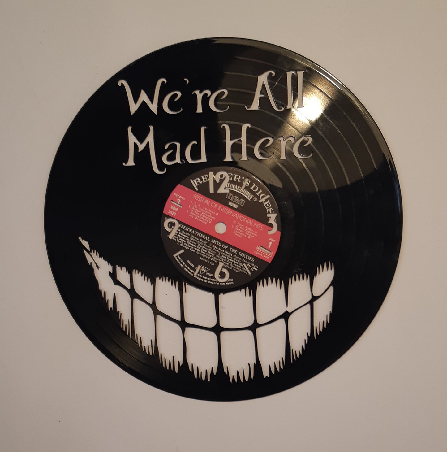 Alice in Wonderland Vinyl Display